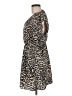 Love Notes 100% Polyester Animal Print Brown Casual Dress Size M - photo 5