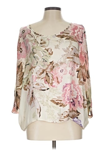 Allen B. by Allen Schwartz 3/4 Sleeve Blouse (view 1)
