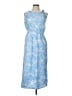 Gilli Paisley Blue Casual Dress Size L (petite) - photo 1