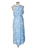 Gilli Paisley Blue Casual Dress Size L (petite) - photo 2