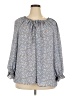 Max Studio Gray 3/4 Sleeve Blouse Size 3X - photo 1