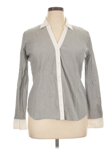 metaphor Long Sleeve Blouse (view 1)