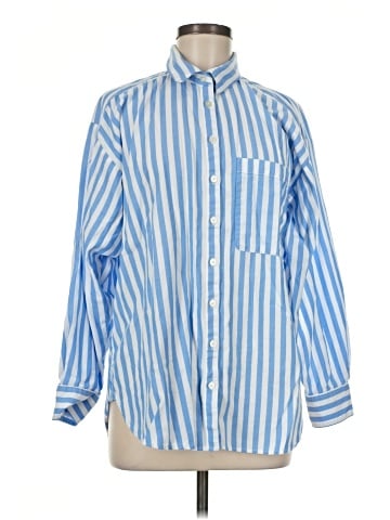 Ann Taylor LOFT Long Sleeve Button-Down Shirt (view 1)