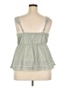 Torrid 100% Cotton Green Sleeveless Blouse Size 2X Plus (2) - photo 2