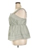 Torrid 100% Cotton Green Sleeveless Blouse Size 2X Plus (2) - photo 5