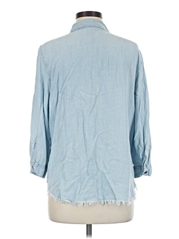 Hester & Orchard 3/4 Sleeve Button-Down Shirt (view 2)