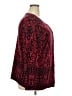 Cj Banks 100% Cotton Paisley Red Pullover Sweater Size 2X - photo 4