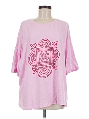 Daughters Of India 3/4 Sleeve T Shirt