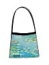 Claude Monet Floral Blue Shoulder Bag One size - photo 1