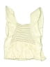 Zara Ivory Sleeveless Blouse Size 9 - 10 - photo 2