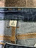 L.L.Bean Chevron-herringbone Blue Jeans Size 6 - photo 9