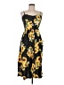 Angashion Tropical Black Casual Dress Size M - photo 1