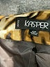 Kasper 100% Silk Animal Print Gold Silk Blazer Size 10 Petite - photo 6