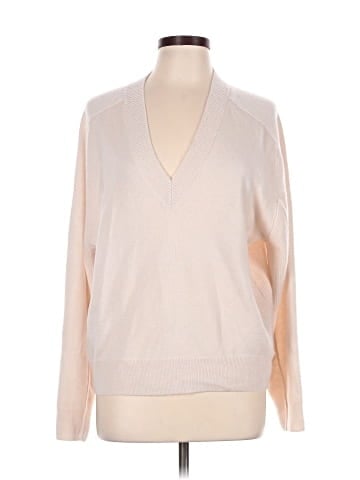 Madewell V-Neck Sweater in Cashmere (view 1)