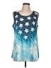 Style&Co Blue Tank Top Size L - photo 1