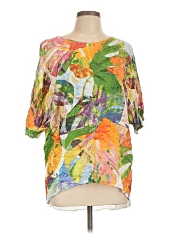 Jams World Short Sleeve Blouse (view 1)
