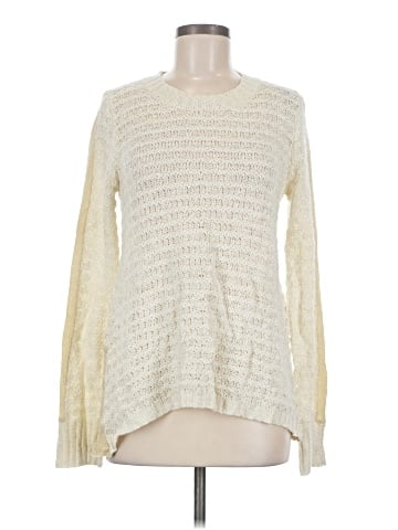 Hem & Thread Pullover Sweater (view 1)