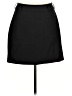 Darling Solid Black Casual Skirt Size 10 - photo 1