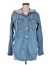 Divided by H&M 100% Cotton Blue Denim Jacket Size 6 - photo 1