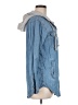 Divided by H&M 100% Cotton Blue Denim Jacket Size 6 - photo 4