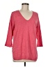 J.Jill Red Pullover Sweater Size Med Petite - photo 1