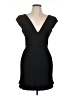 Bebe Solid Black Cocktail Dress Size 10 - photo 1