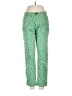 Cache Cache Paisley Green Casual Pants Size EU 36 / US 6 - photo 1