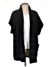 St. John Black Wool Cardigan Size L - photo 1