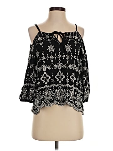 Parker 3/4 Sleeve Blouse (view 1)
