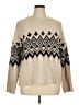 Design History Chevron-herringbone Tan Pullover Sweater Size 1X - photo 1