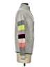 CAbi Color Block Gray Pullover Sweater Size XS - photo 4