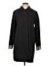 Burberry 100% Cotton Black Trench Coat Size 12 - photo 1