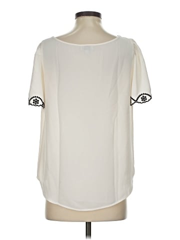 Ann Taylor LOFT Outlet Short Sleeve Blouse (view 2)