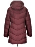 Andrew Marc 100% Polyester Burgundy Coat Size L - photo 2