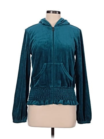 Bisou Bisou Zip Up Hoodie (view 1)
