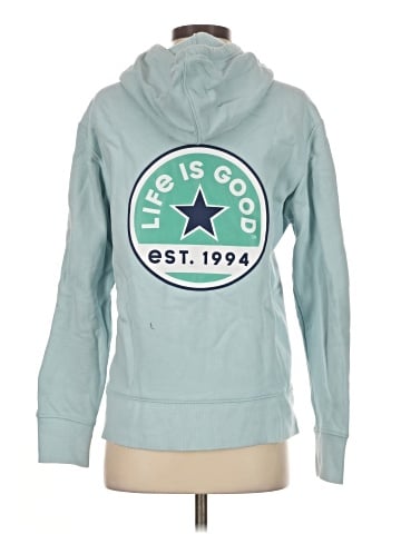Life Is Good Zip Up Hoodie (view 2)