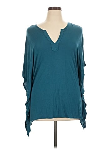 Woman Within 3/4 Sleeve T-Shirt (view 1)
