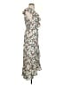 Max Studio Floral Ivory Casual Dress Size S - photo 4