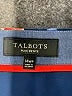 Talbots Floral Blue Casual Skirt Size 14 Petite - photo 4