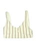 Eberjey Stripes Ivory Swimsuit Top Size S - photo 1