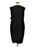 Kasper Solid Black Cocktail Dress Size 16 - photo 2