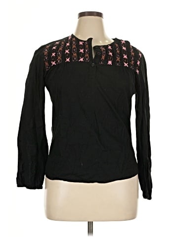 Funky People Long Sleeve Blouse (view 1)