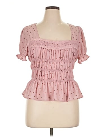 Free People Short Sleeve Top (view 1)