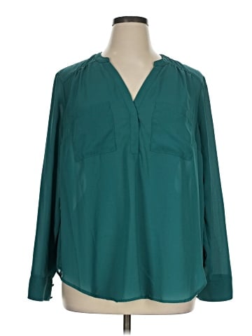 Torrid Long Sleeve Blouse (view 1)