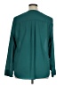 Torrid 100% Polyester Teal Long Sleeve Blouse Size 1X Plus (1) - photo 2