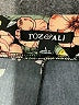 Roz & Ali Floral Black Casual Pants Size L - photo 8
