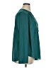 Torrid 100% Polyester Teal Long Sleeve Blouse Size 1X Plus (1) - photo 4