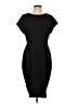 Express Solid Black Cocktail Dress Size L - photo 1