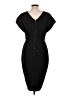 Express Solid Black Cocktail Dress Size L - photo 2