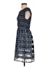 Max Studio Print Blue Casual Dress Size S - photo 5